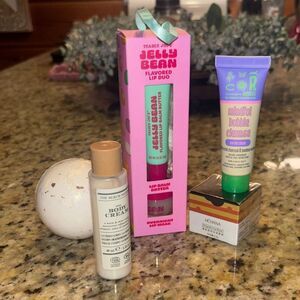 Trader Joe's Jelly Bean Lip Duo and Skincare Set